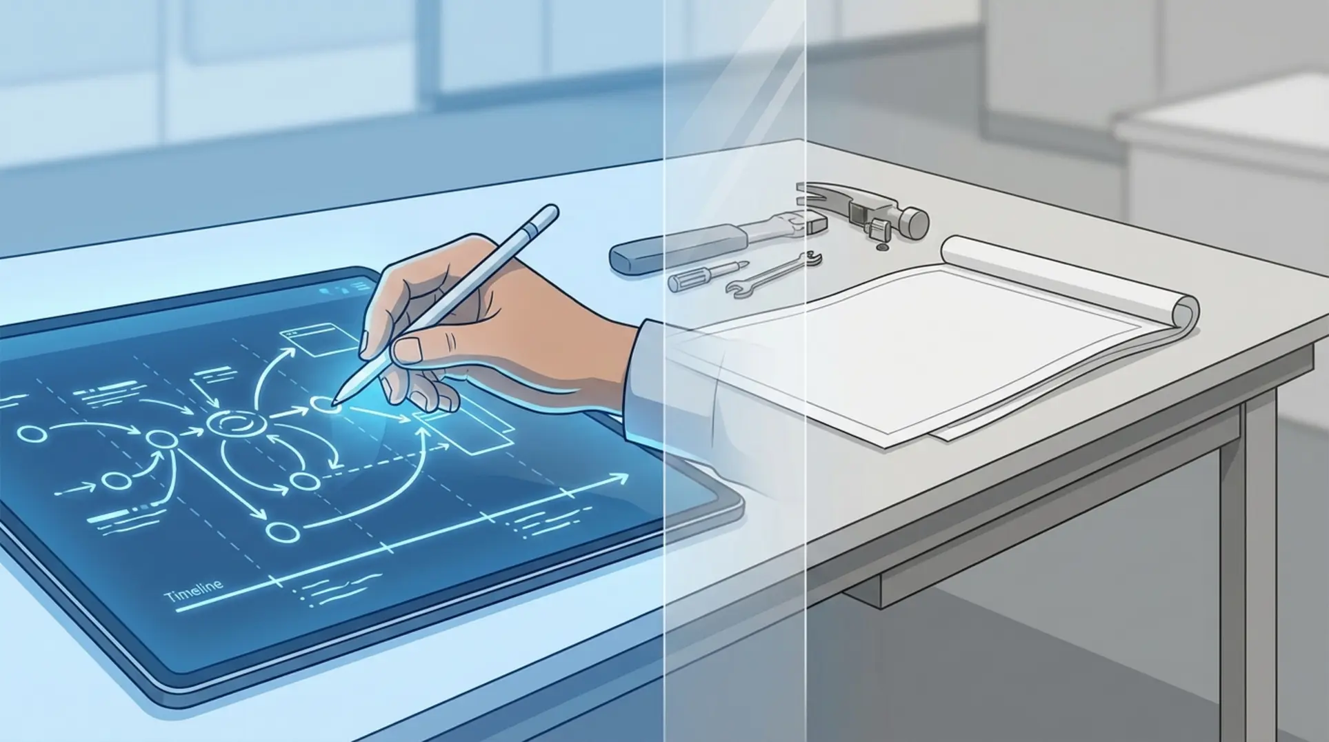 Infographic illustrating The Fractional CMO Model (The Individual Strategist)