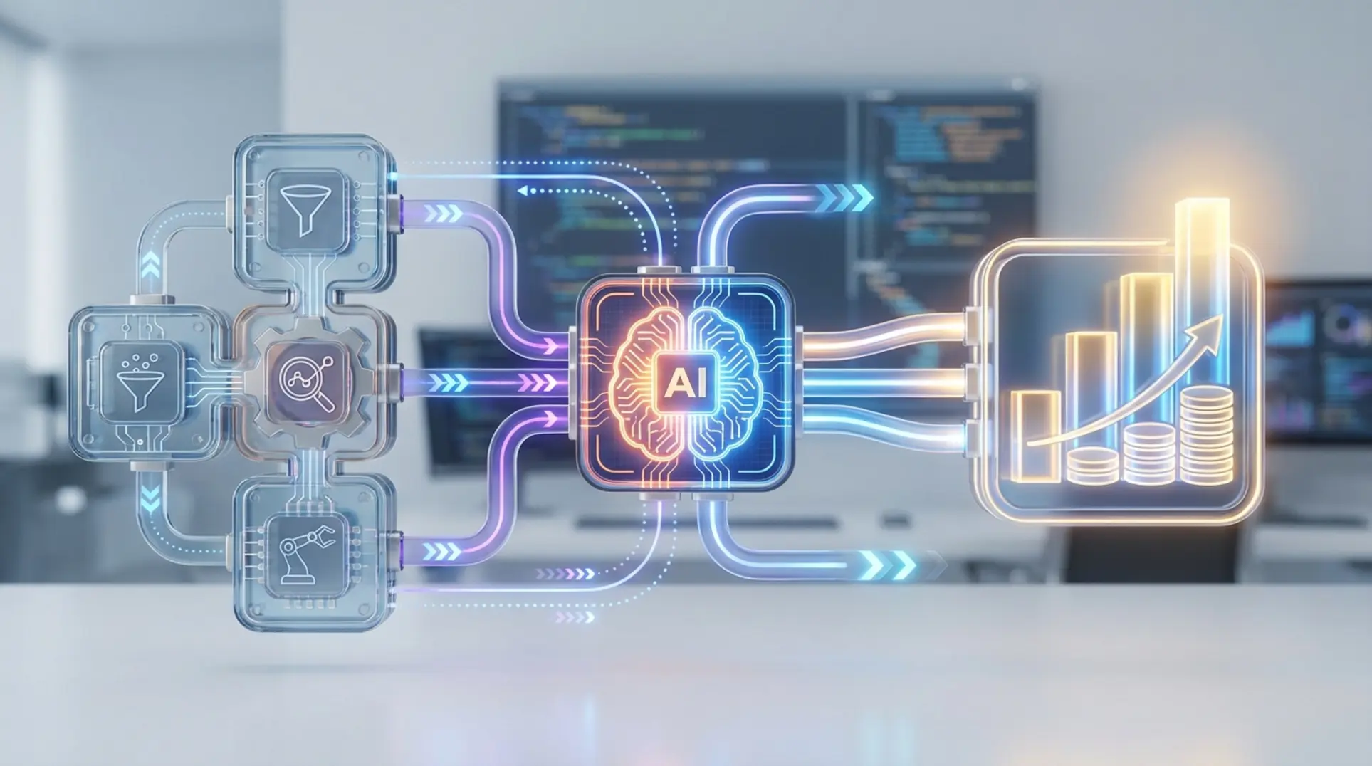 Infographic illustrating The AI-Powered MarTech Stack: From Tools to Revenue