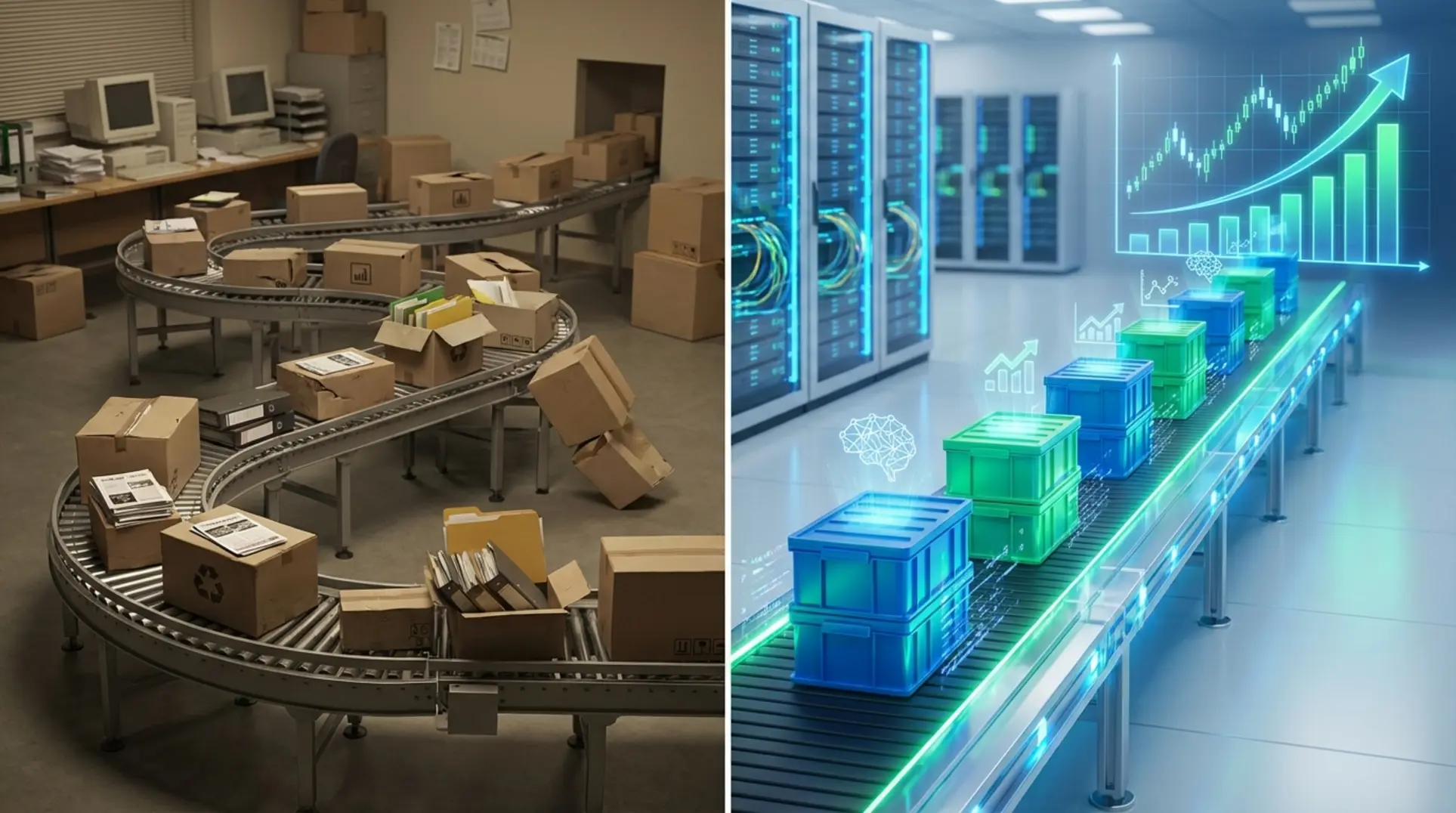 Infographic illustrating The ROI of AI-Enabled Marketing Efficiencies