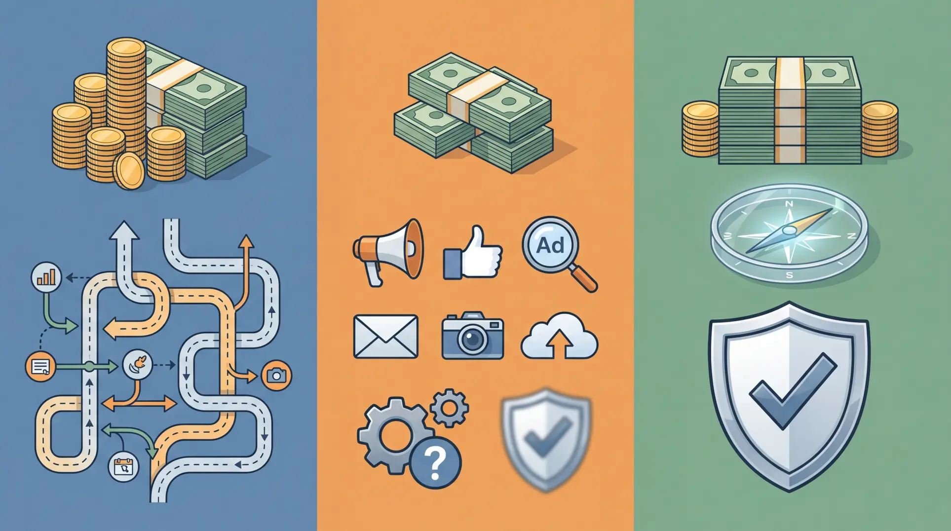 Infographic illustrating Why Wealth Managers are Switching to Fractional CMOs in 2026