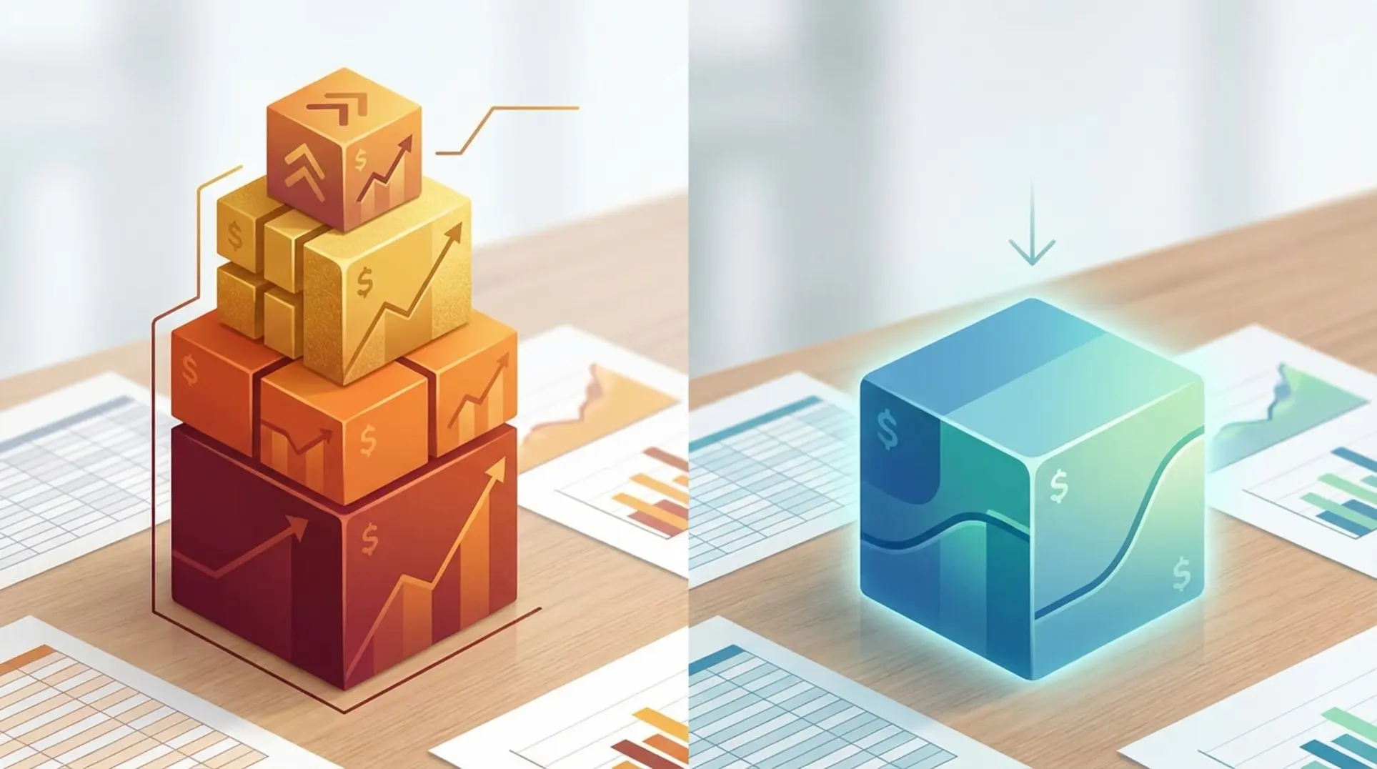 Infographic illustrating Full-Time CMO vs. Fractional Retainer: 2026 Salary Benchmarks